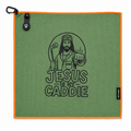 Fairways x Jesus - Jesus Is My Caddie Golf Towel - Fairway Sage