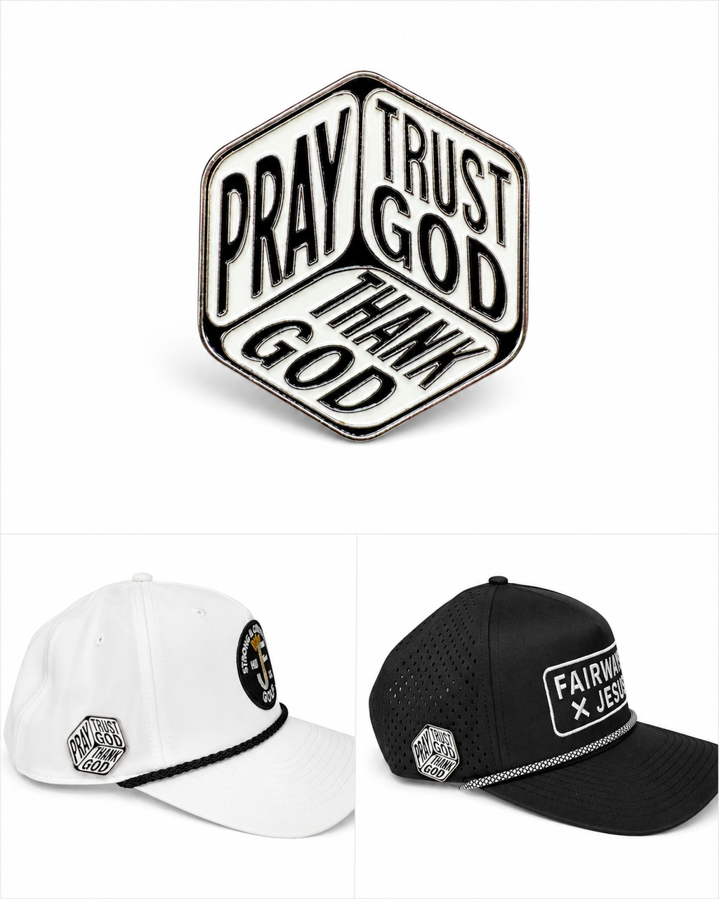 Fairways x Jesus Pray Magnetic Ball Marker