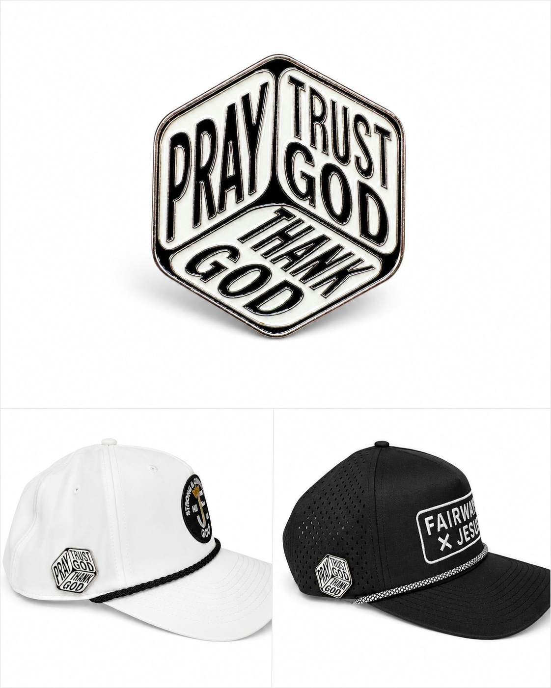 Fairways x Jesus Pray Magnetic Ball Marker
